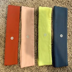 Lululemon Fly Away Tamer Headbands 4pk